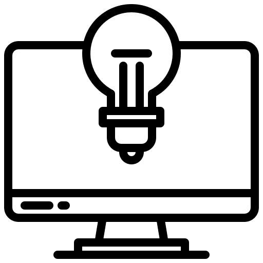 Idea resources management seo and web icon Idea resources management seo and web icon