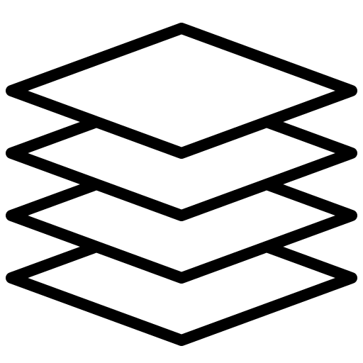 Layer layer graphic design seo and web icon