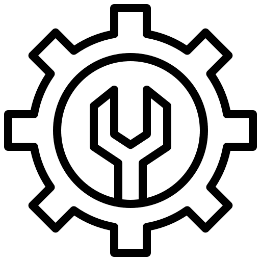 Maintenance wrench multimedia seo and web icon