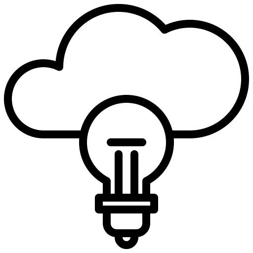 Idea invention technology seo and web icon Idea invention technology seo and web icon