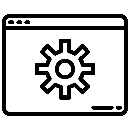 Website web development settings web maintenance icon Website web development settings web maintenance icon