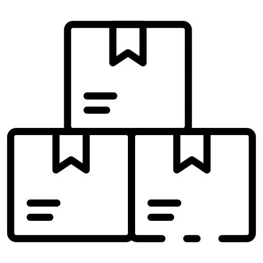 Package delivery package shipping and delivery icon