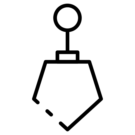 Plumb bob improvement tools and utensils construction and tools icon