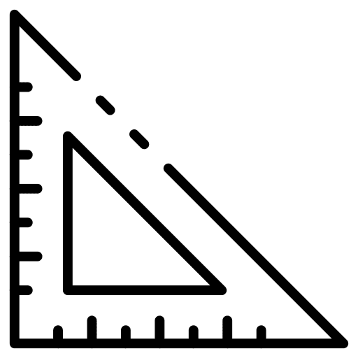 Triangle triangle calculation mathematics icon