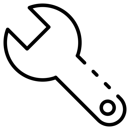 Wrench wrench spanner repair icon