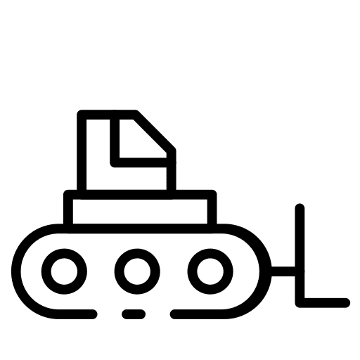 Lifter construction and tools automobile weightlifter icon