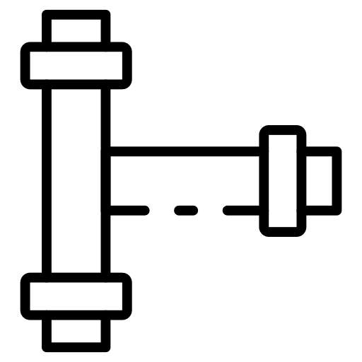 Water pipe construction tools plumbing water pipe icon