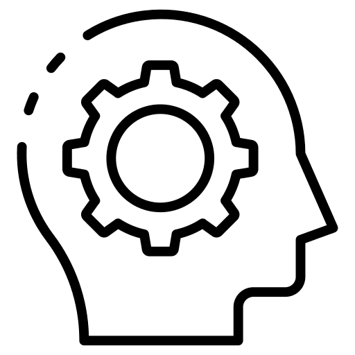 Think thinking mind think icon