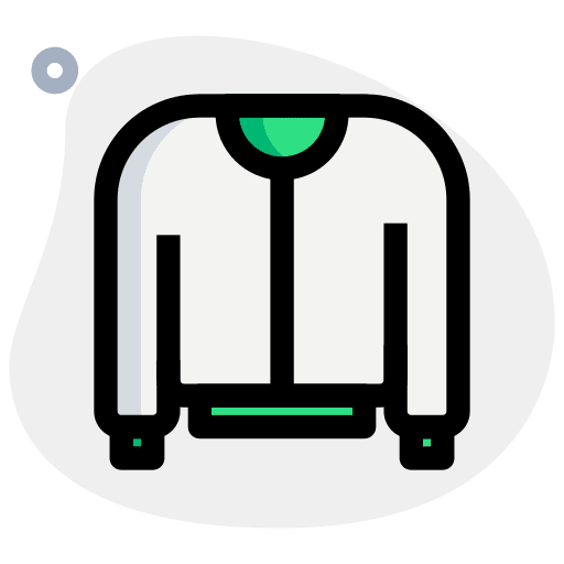 Jacket zipper garment fashion icon