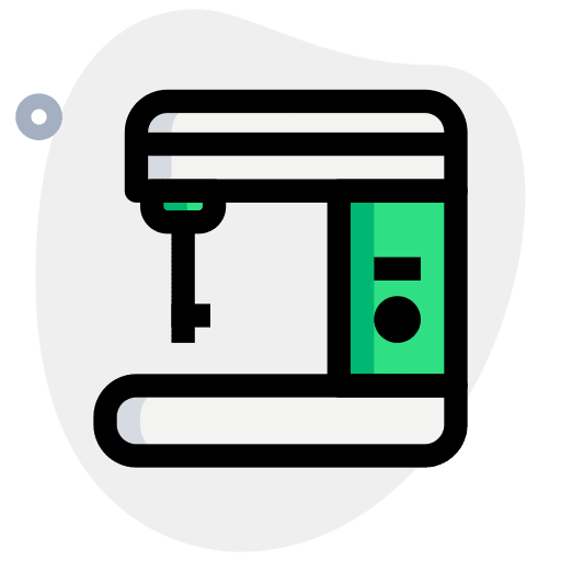 Sewing machine sewing tool sew tailor icon