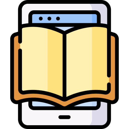 Ebook ebook smartphone mobile icon