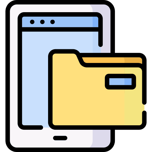 Folder file app folder icon