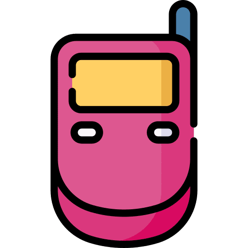 Handphone electronics mobile phone device icon