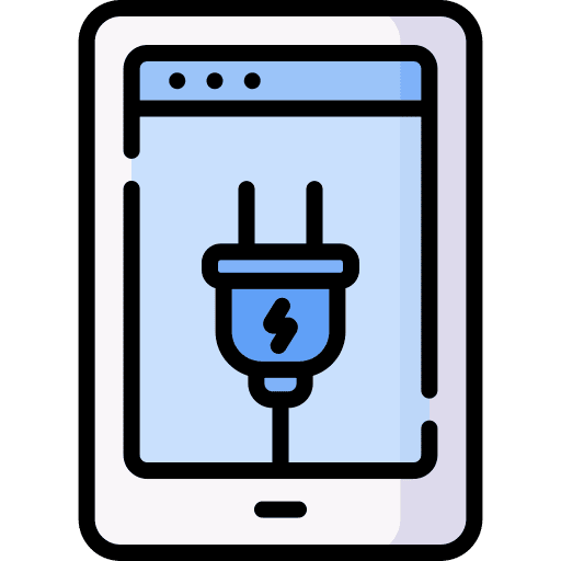 Charging charging energy bolt icon