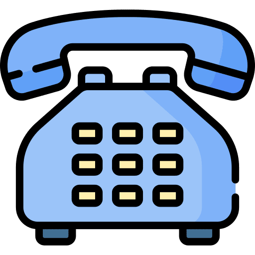 Telephone vintage old phone telephone icon