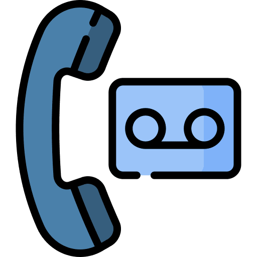 Voice recorder voice recorder call phone icon