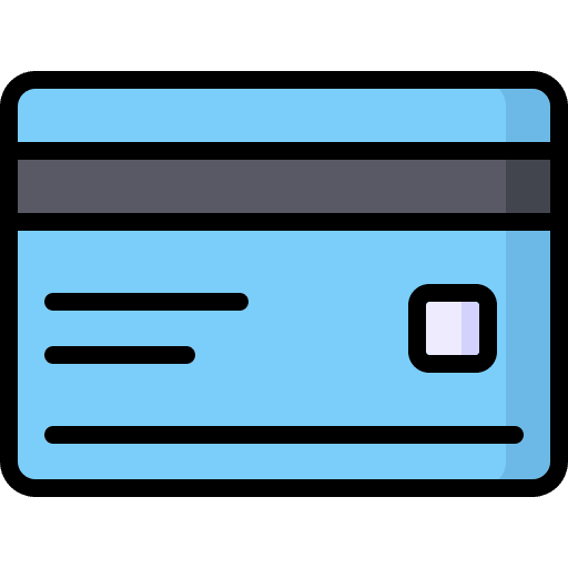 Credit card atm card business and finance payment method icon Credit card atm card business and finance payment method icon