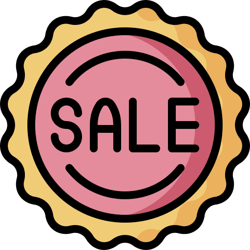 Sale offer sticker label icon Sale offer sticker label icon