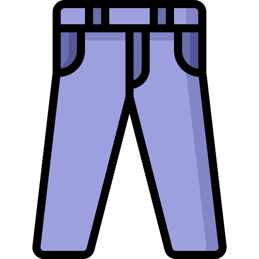 Pants garment fashion clothing icon Pants garment fashion clothing icon