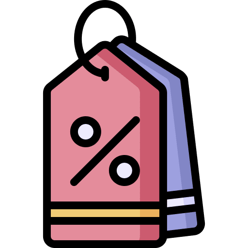 Price tag shopping store price label sales icon Price tag shopping store price label sales icon