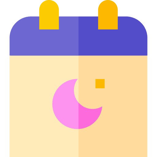 Calendar time and date event cultures icon