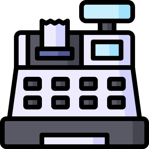 Cashier money cashier commercial icon Cashier money cashier commercial icon