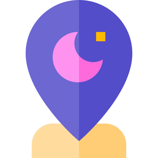 Muslim placeholder map pointer cultures icon
