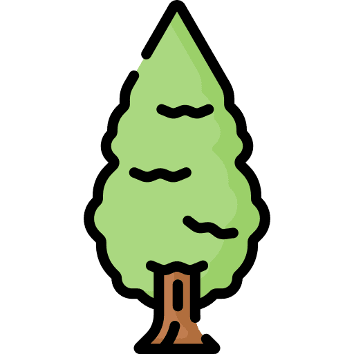 Tree garden nature ecology icon