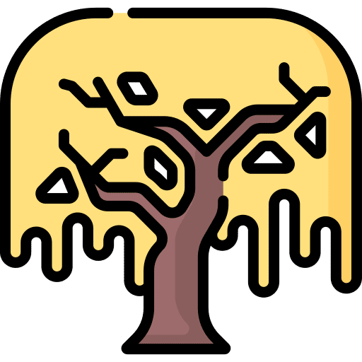 Tree botanical nature yard icon Tree botanical nature yard icon