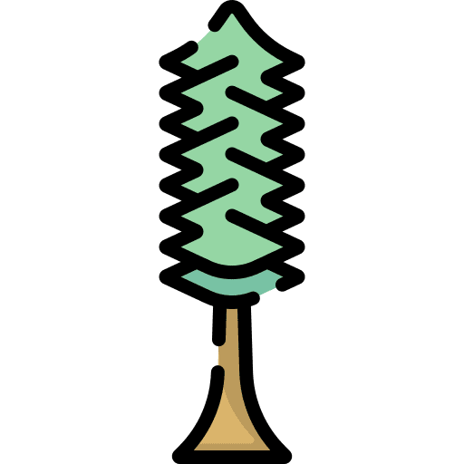 Tree ecology yard nature icon Tree ecology yard nature icon