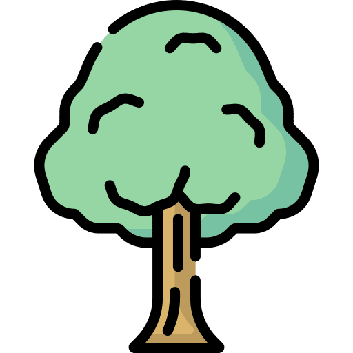 Tree garden nature yard icon Tree garden nature yard icon