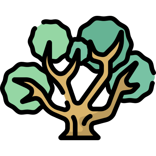 Tree yard botanical nature icon Tree yard botanical nature icon