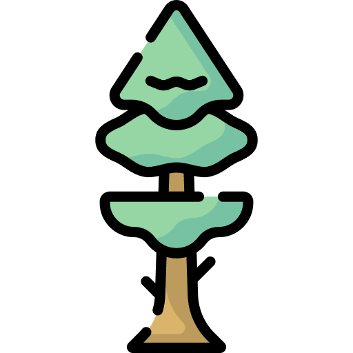 Tree botanical yard tree icon Tree botanical yard tree icon