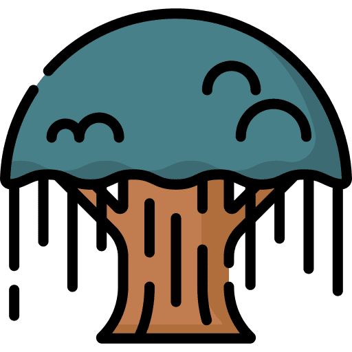 Tree garden yard ecology icon Tree garden yard ecology icon