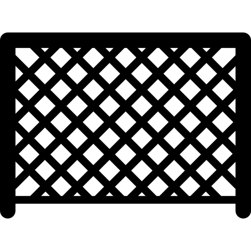 Soccer arch arch shape rectangular icon