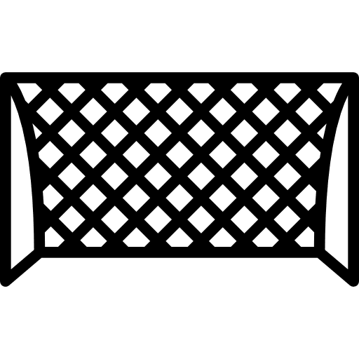 Soccer goal goal arches sport icon