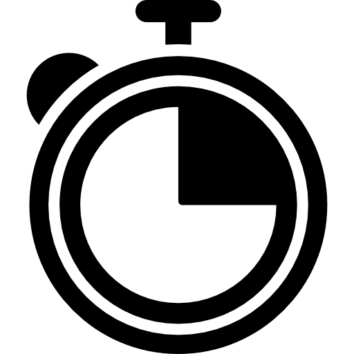 Chronometer control play football tool icon