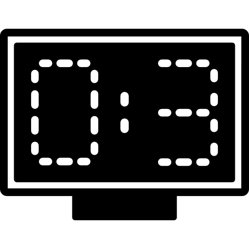 Sport game scores games play football score icon