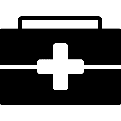 First aid kit first aid cross medical icon