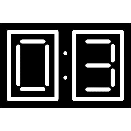 Sportive results numbers results sport icon