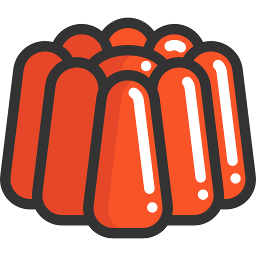 Jelly food and restaurant dessert sweet icon