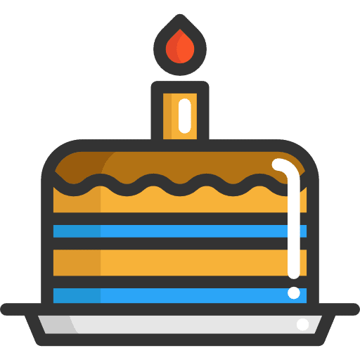 Birthday cake birthday cake bakery icon