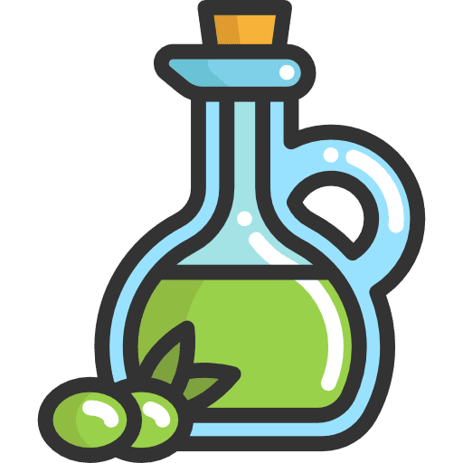 Olive oil healthy food olive oil food and restaurant icon