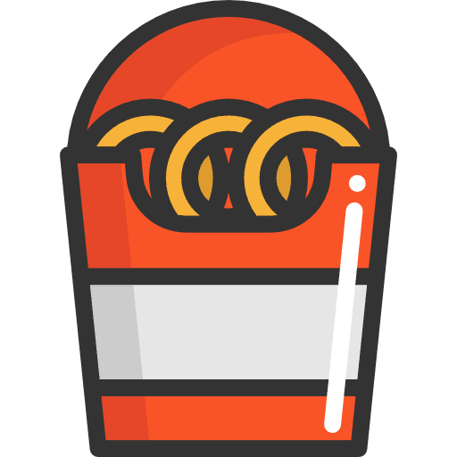 Onion rings food food and restaurant unhealthy icon