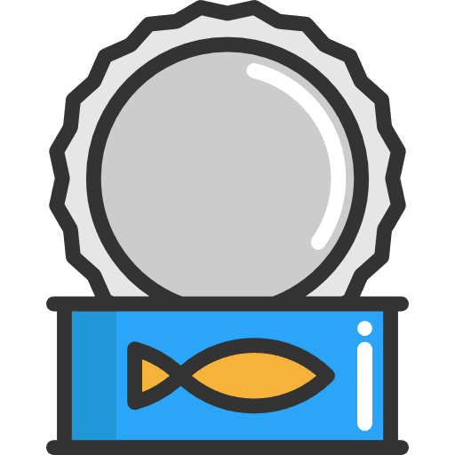 Tuna healthy food fish food and restaurant icon