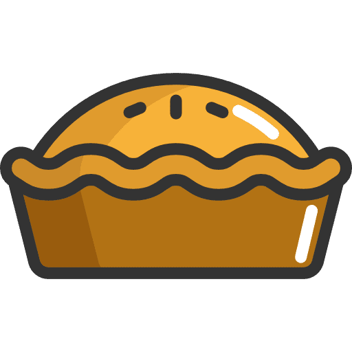 Pie food food and restaurant sweet icon