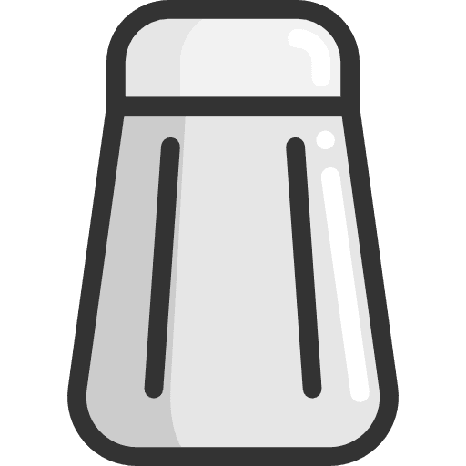 Salt food food and restaurant condiment icon