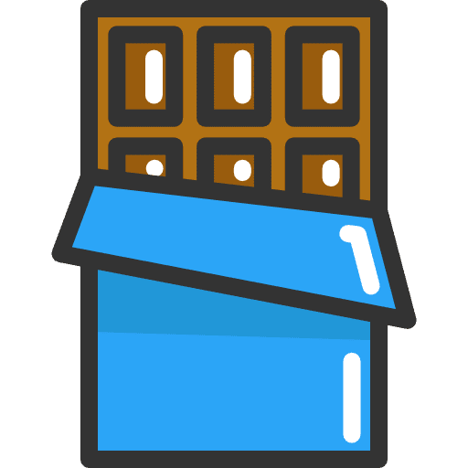 Chocolate food chocolate snack icon