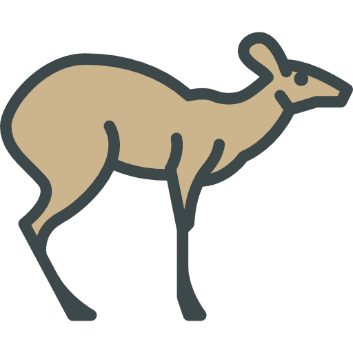 Musk zoo wild life animals icon