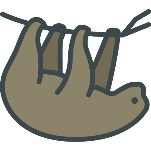 Sloth animal kingdom zoo animals icon Sloth animal kingdom zoo animals icon